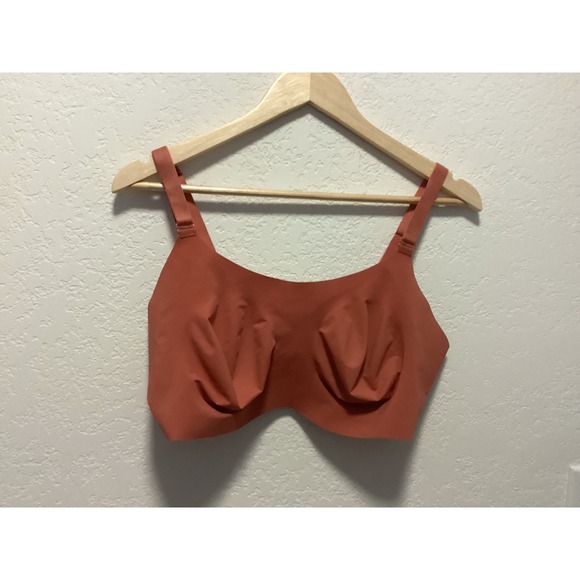 knix Other - Knix Shape & Smooth Invisible Bra Rust Orange Seamless Adjustable